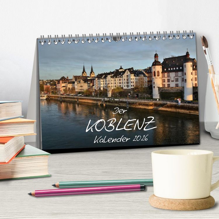 Produktbild: Der Koblenz Kalender (Tischkalender 2026 DIN A5 quer), CALVENDO Monatskalender