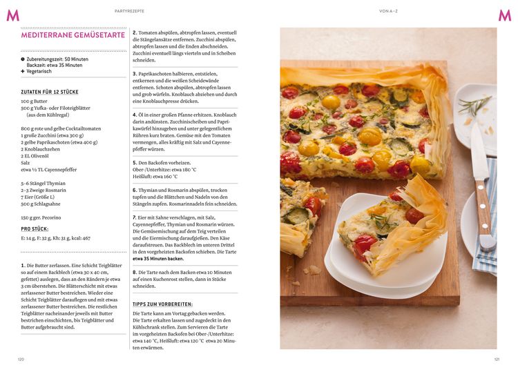 Produktbild: Partyrezepte von A - Z