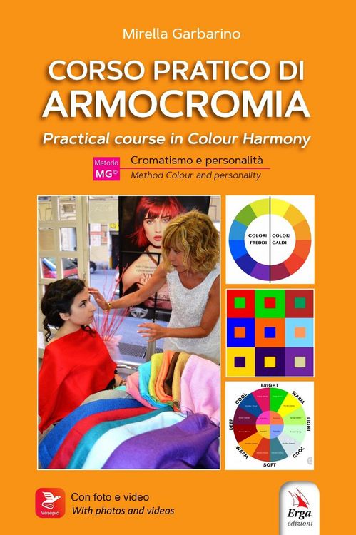 Produktbild: Corso pratico di armocromia. Cromatismo e personalit&agrave;-Practical course in colour harmony. Method colour and personality