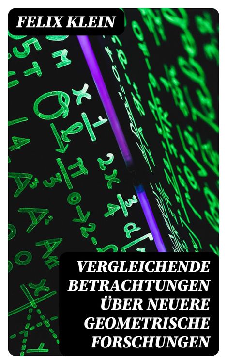 Produktbild: Vergleichende Betrachtungen &uuml;ber neuere geometrische Forschungen
