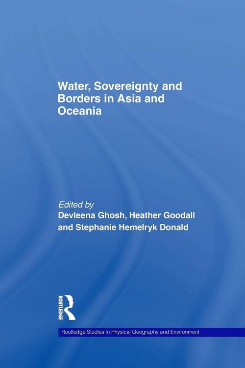 Produktbild: Water, Sovereignty and Borders in Asia and Oceania