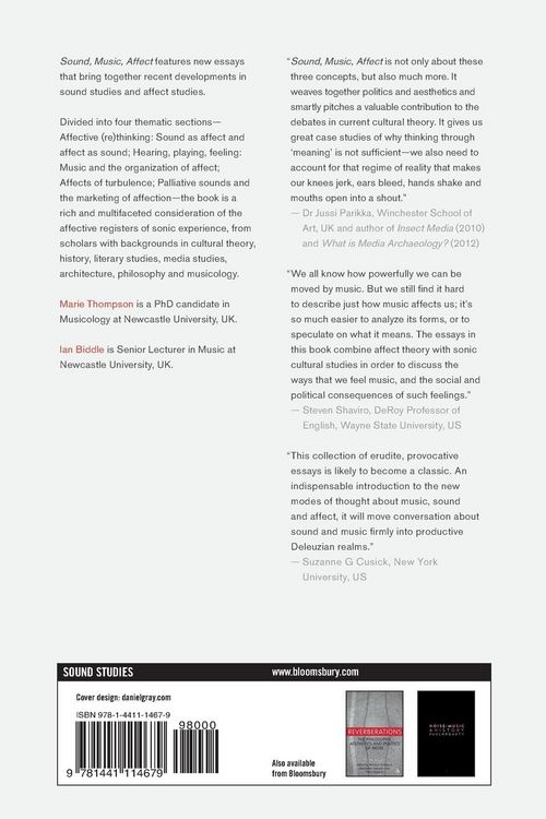 Produktbild: Sound, Music, Affect