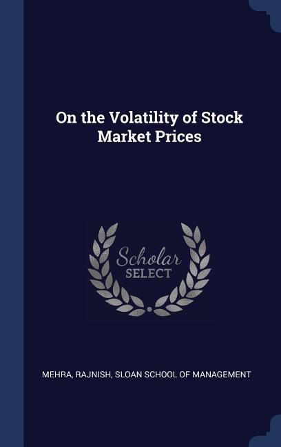 Produktbild: On the Volatility of Stock Market Prices