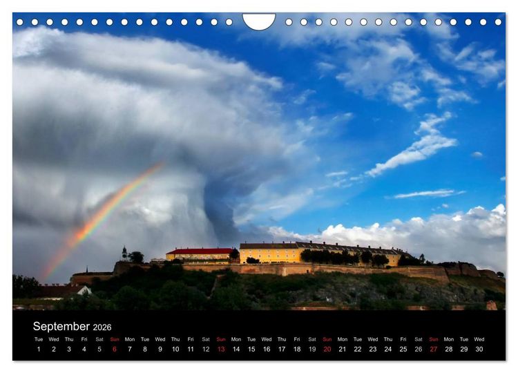 Produktbild: Monuments of Serbia 2026 (Wall Calendar 2026 DIN A4 landscape), CALVENDO 12 Month Wall Calendar