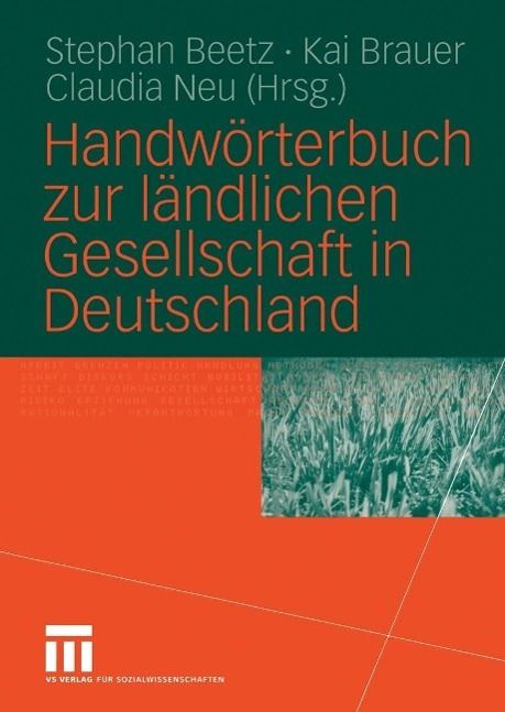 Produktbild: Handw&ouml;rterbuch zur l&auml;ndlichen Gesellschaft in Deutschland