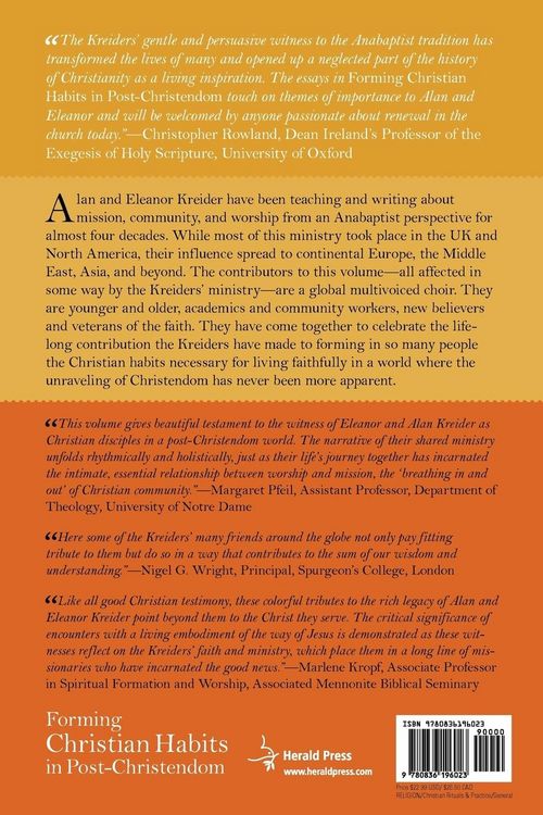 Produktbild: Forming Christian Habits in Post-Christendom