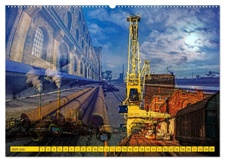 Produktbild: Karlsruhe mal 2 (hochwertiger Premium Wandkalender 2026 DIN A2 quer), Kunstdruck in Hochglanz