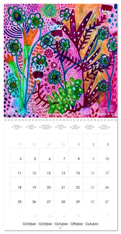 Produktbild: Garden Of Joy 2027 (Wall Calendar 2027 12 &times; 12 Inch) CALVENDO 12 Month Wall Calendar