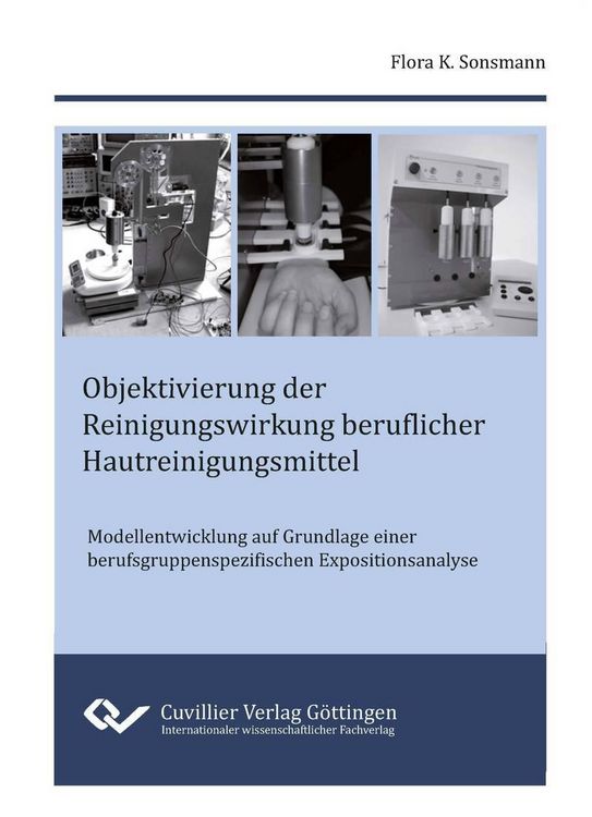 Produktbild: Objektivierung der Reinigungswirkung beruflicher Hautreinigungsmittel