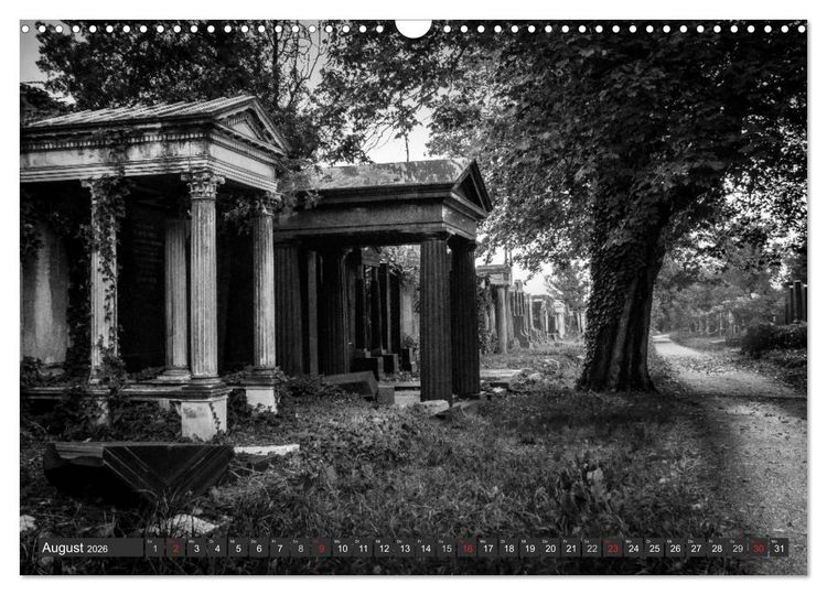 Produktbild: Morbide Zeitzeugen - Orte der Verg&auml;nglichkeit (Wandkalender 2026 DIN A3 quer), CALVENDO Monatskalender