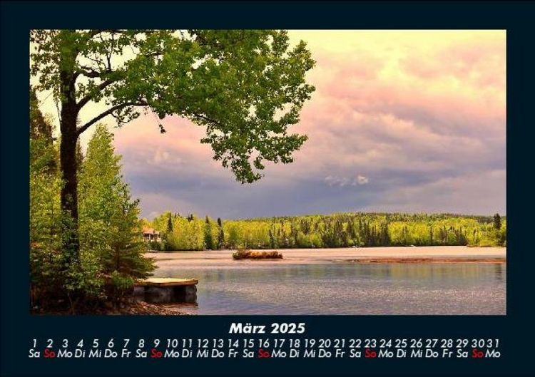 Produktbild: Seeblick 2025 Fotokalender DIN A5
