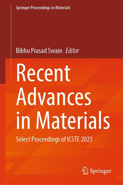 Produktbild: Recent Advances in Materials