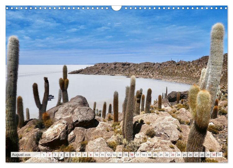 Produktbild: Bolivien - Unterwegs im Hochland (Wandkalender 2026 DIN A3 quer), CALVENDO Monatskalender