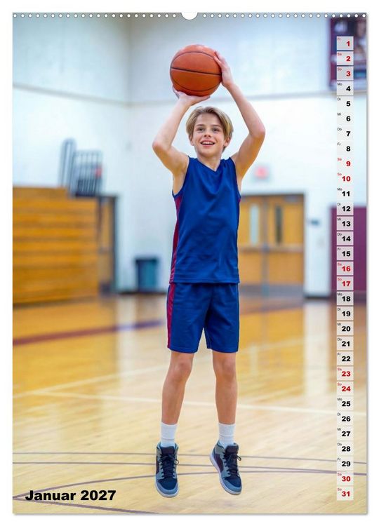 Produktbild: Welt des Jugendsports (Wandkalender 2027 DIN A2 hoch), CALVENDO Monatskalender