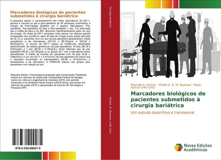 Produktbild: Marcadores biol&oacute;gicos de pacientes submetidos &agrave; cirurgia bari&aacute;trica