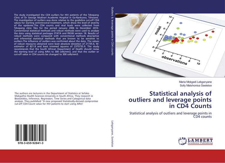 Produktbild: Statistical analysis of outliers and leverage points in CD4 Counts