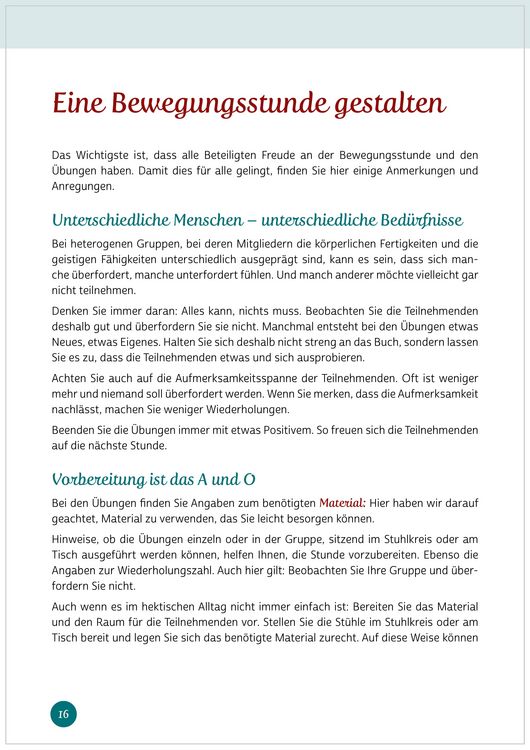 Produktbild: Aktives Ged&auml;chtnistraining f&uuml;r Senioren mit Bewegungen. So halten Sie Kopf und K&ouml;rper fit