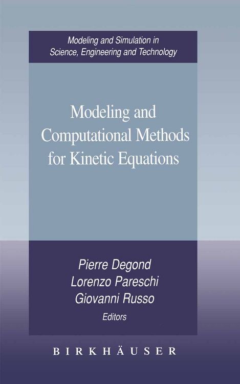 Produktbild: Modeling and Computational Methods for Kinetic Equations