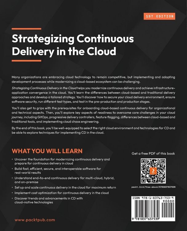 Produktbild: Strategizing Continuous Delivery in the Cloud