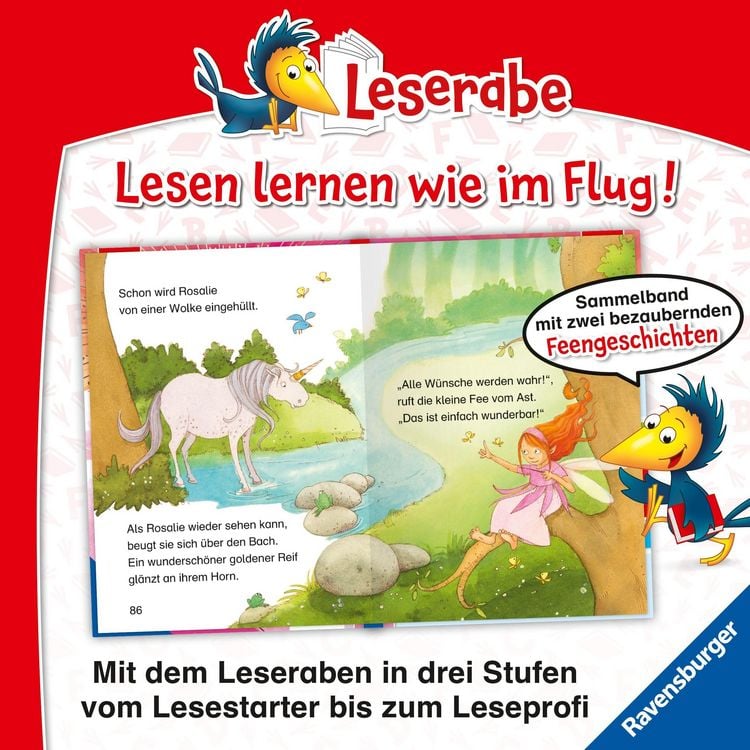 Produktbild: Leserabe Sonderausgaben - Feenabenteuer zum Lesenlernen