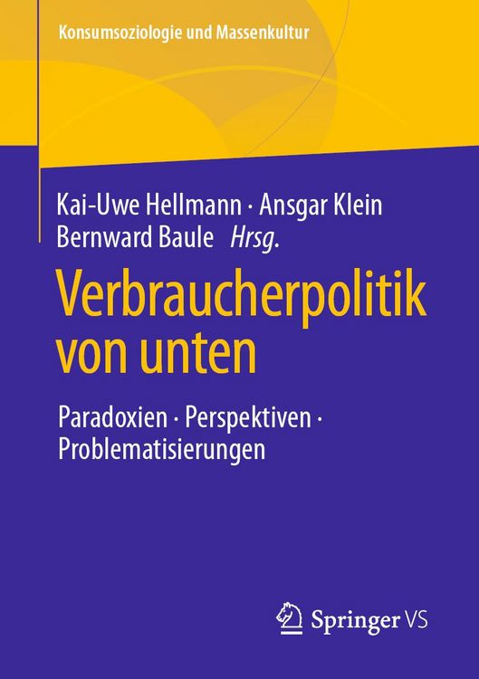 Produktbild: Verbraucherpolitik von unten