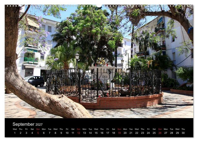 Produktbild: Estepona Costa Del Sol (High Quality Premium Wall Calendar 2027 DIN A2 landscape),CALVENDO 12 Month Wall Calendar