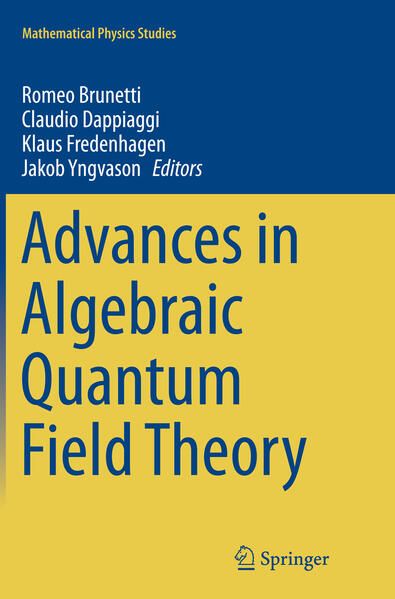 Produktbild: Advances in Algebraic Quantum Field Theory