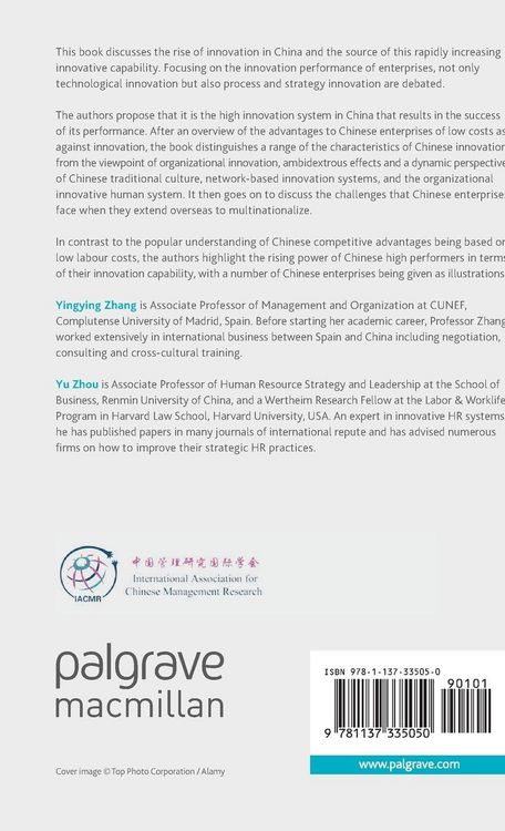 Produktbild: The Source of Innovation in China