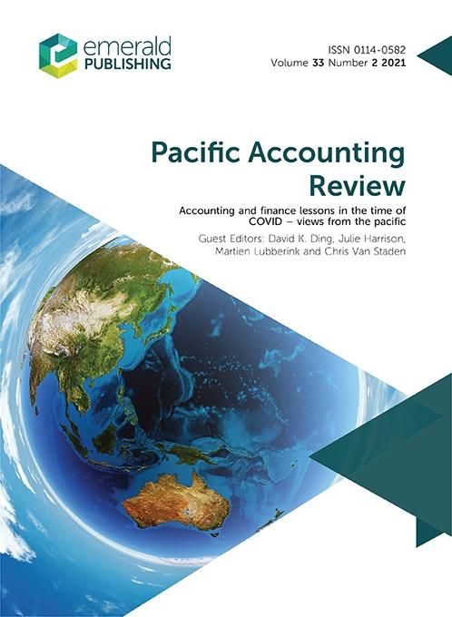Produktbild: Accounting and Finance Lessons in the Time of COVID - Views from the Pacific