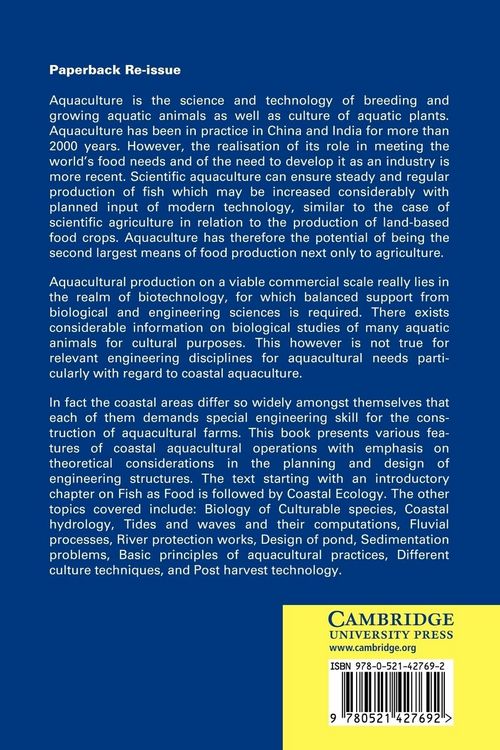 Produktbild: Coastal Aquaculture Engineering