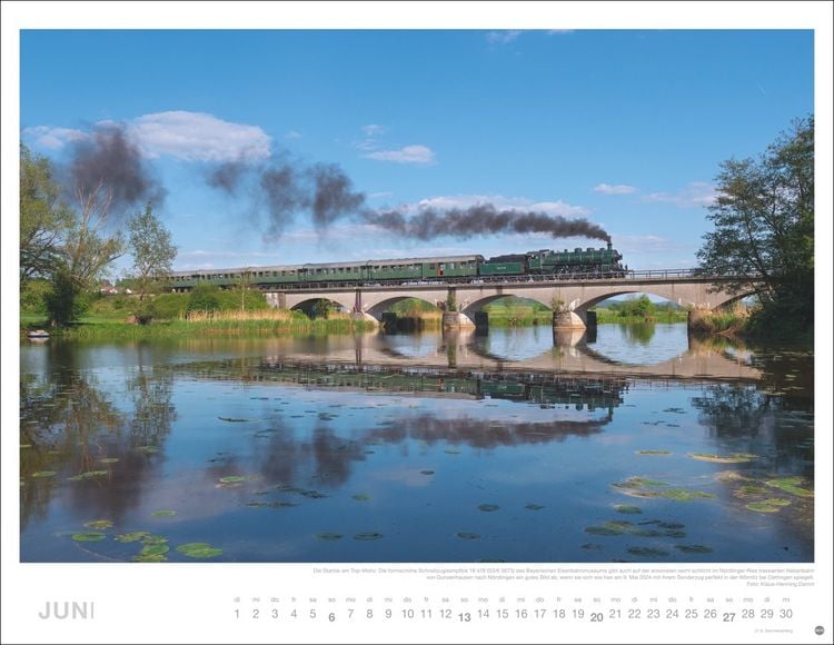 Produktbild: Eisenbahn-Romantik Posterkalender 2027