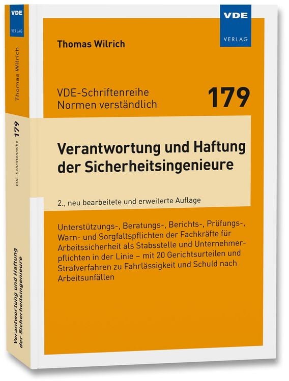Produktbild: Verantwortung und Haftung der Sicherheitsingenieure