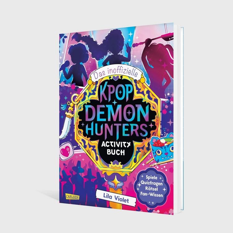 Produktbild: Das inoffizielle K-POP DEMON HUNTERS Activity Buch