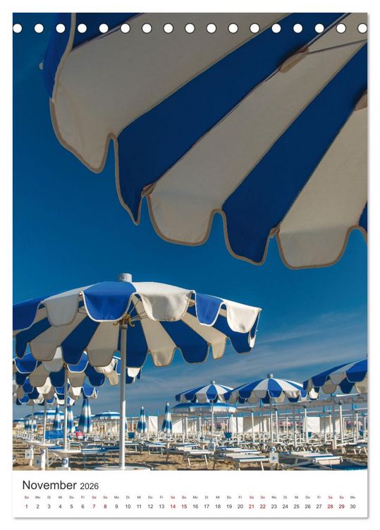 Produktbild: Rimini Die italienische Adriak&uuml;ste (Tischkalender 2026 DIN A5 hoch), CALVENDO Monatskalender