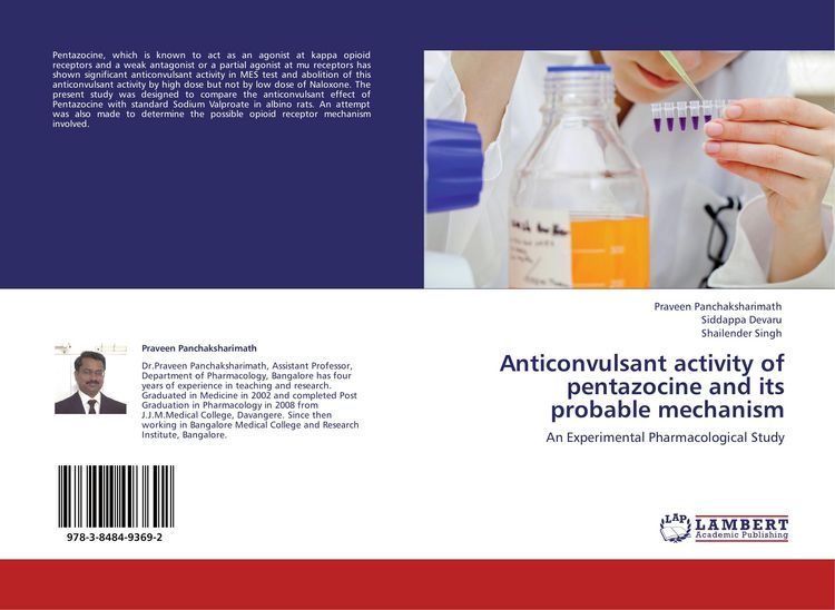Produktbild: Anticonvulsant activity of pentazocine and its probable mechanism
