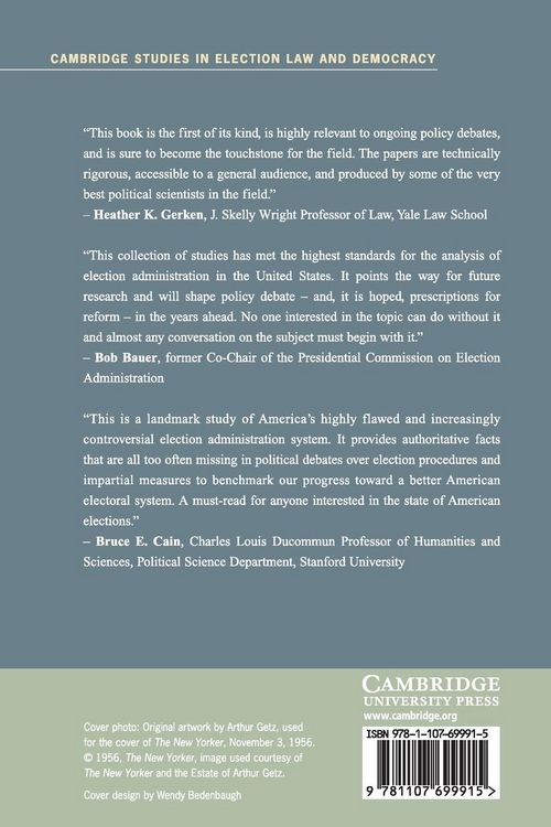 Produktbild: The Measure of American Elections