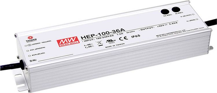 Produktbild: Mean Well HEP-100-12A Industrienetzteil 12 V/DC 8.34A 100W