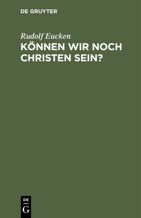 Produktbild: K&ouml;nnen wir noch Christen sein?