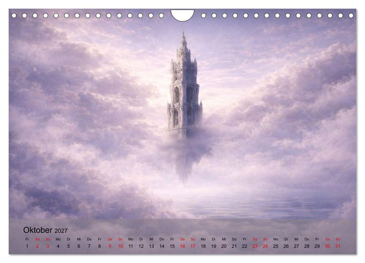 Produktbild: Wo Träume schweben (Wandkalender 2027 DIN A4 quer), CALVENDO Monatskalender