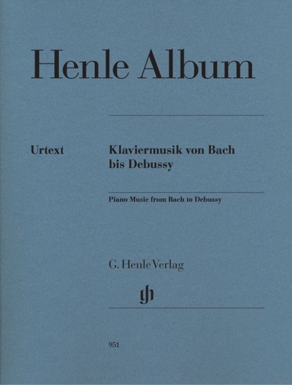Produktbild: Henle Album - Klaviermusik von Bach bis Debussy