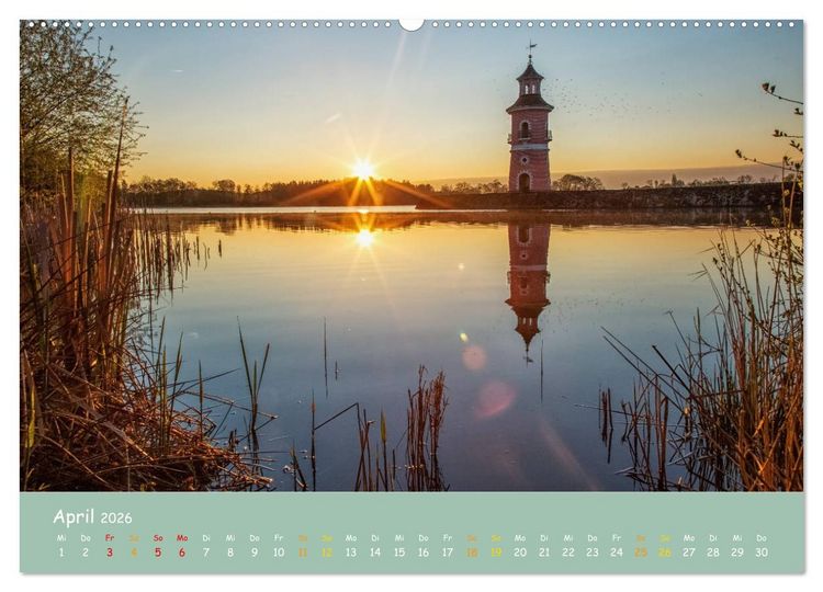 Produktbild: Elbflorenz - Dresden und Umgebung (hochwertiger Premium Wandkalender 2026 DIN A2 quer), Kunstdruck in Hochglanz