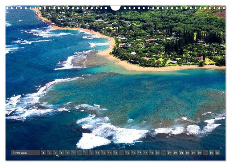 Produktbild: The Paradise of Hawaii (Wall Calendar 2026 DIN A3 landscape), CALVENDO 12 Month Wall Calendar