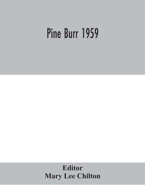 Produktbild: Pine Burr 1959