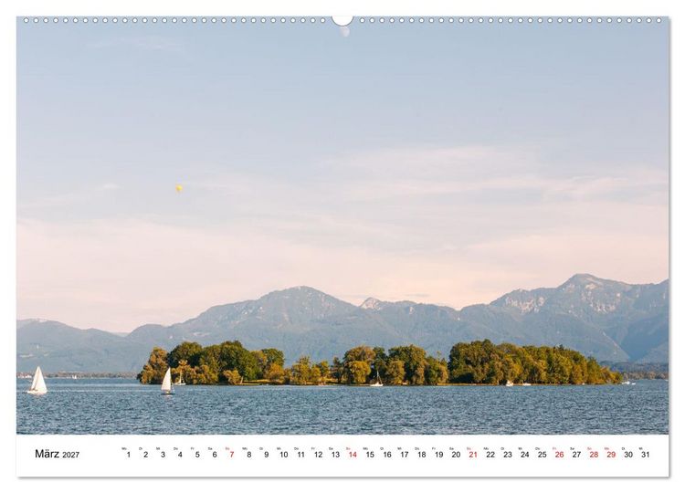 Produktbild: Deutschland - Bayerns Landschafts-Gefl&uuml;ster (hochwertiger Premium Wandkalender 2027 DIN A2 quer), Kunstdruck in Hochglanz
