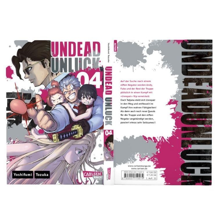 Undead Unluck 8 – Manga Mit Action, Comedy Und Ungewöhnlicher Liebesgeschichte