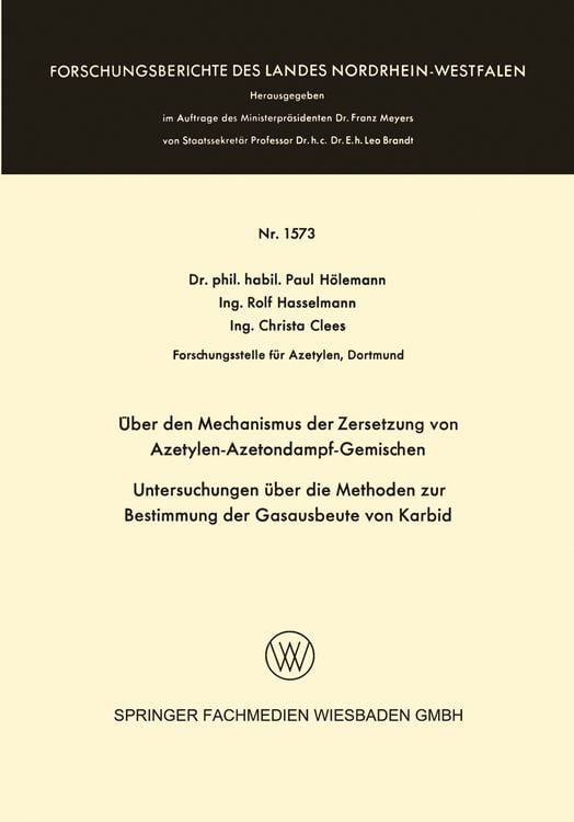 Produktbild: &Uuml;ber den Mechanismus der Zersetzung von Azetylen-Azetondampf-Gemischen