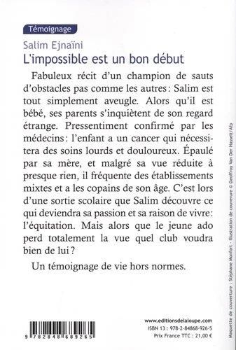 Produktbild: L impossible est un bon debut