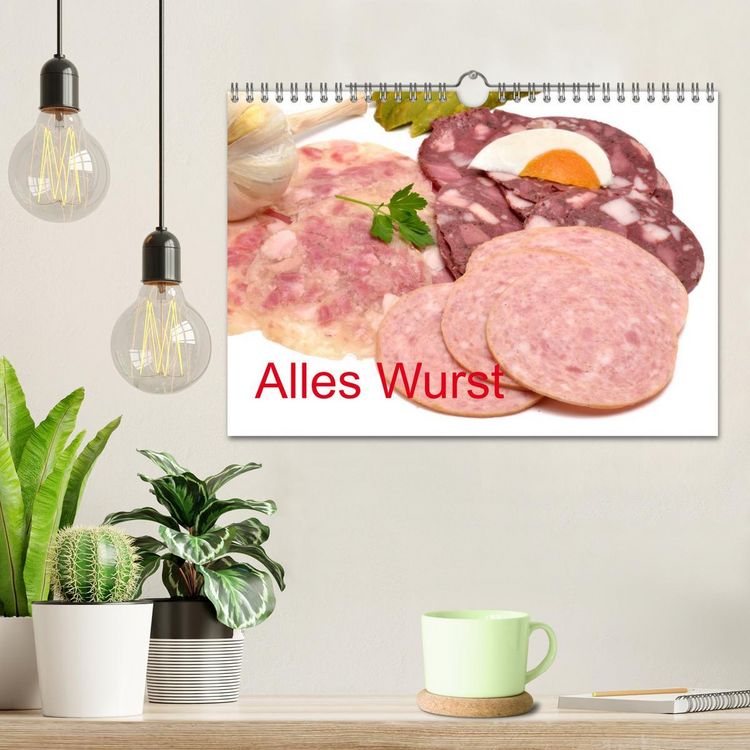 Produktbild: Alles Wurst (Wandkalender 2026 DIN A4 quer), CALVENDO Monatskalender