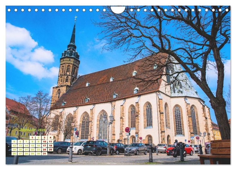 Produktbild: Bautzen neu erleben - Monat f&uuml;r Monat urban eingefangen (Wandkalender 2026 DIN A4 quer), CALVENDO Monatskalender