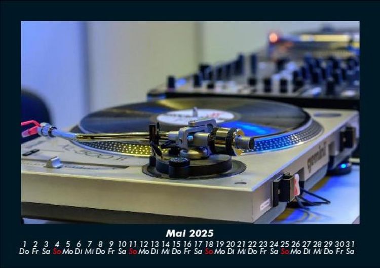 Produktbild: Musik 2025 Fotokalender DIN A5